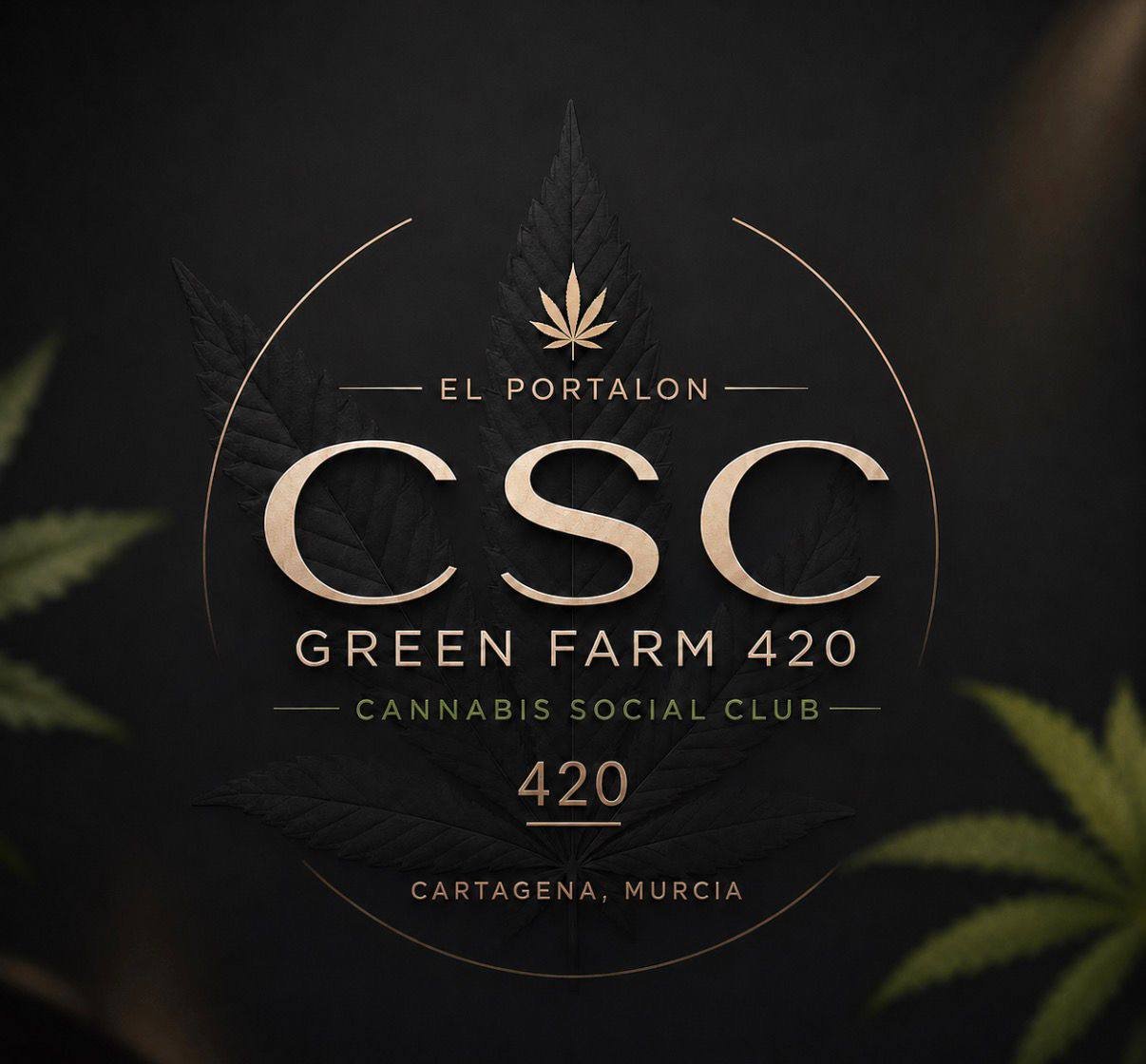 CSC Green Farm 420 Logo